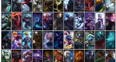 Conta bronze 3 com TODOS os champs e 371 Skins + 2 Prestigio