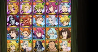 Conta The Seven Deadly Sins Grand Cross + de 500 diamantes