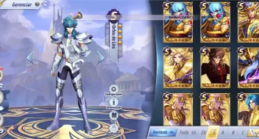 Vendo conta Saint Seiya