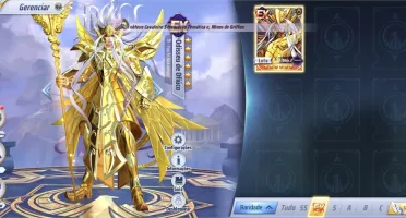 Vendo conta Saint Seiya