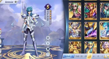 Vendo conta Saint Seiya