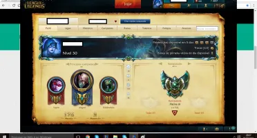 Conta Platina 3/75 Champions/25+ Skins