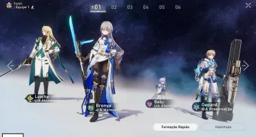 Luchoa, Bronya, Bailu, Gepard, C. Welt + 12.6k jades- Honkai