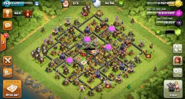 CONTA CV 11 QUASE FULL CLASH OF CLANS