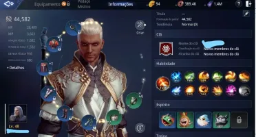 Contas lvl 48 e 47