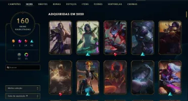 CONTA LOL DESDE A SEASON 3 - DIAMANTE 3 lvl 285