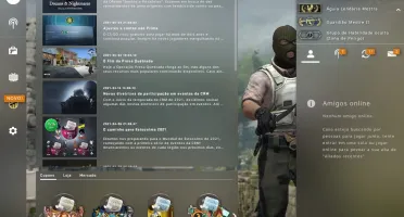 Conta aguia 2 cs go com prime e medalhas.