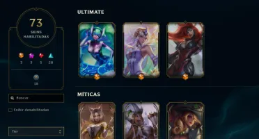 CONTA LOL - LVL 171 - 98 Champions - 73 Skins - FULL ACESSO