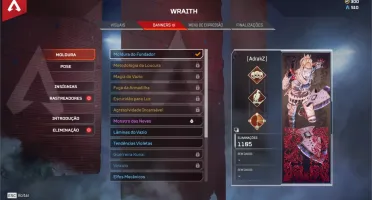 Conta Apex Legends- Herança Wraith/founder Pack etc