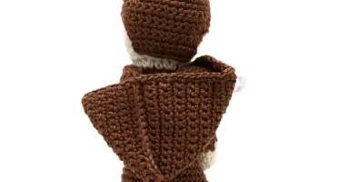 São Francisco de Assis em Amigurumi