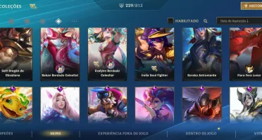 Conta wild rift no preço pra vender rápido, várias skins