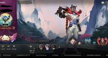 Conta wild rift no preço pra vender rápido, várias skins