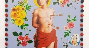 Quadrinho de Azulejo "São Sebastião"