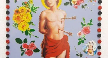 Quadrinho de Azulejo "São Sebastião"