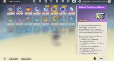 Conta Genshin ,Hutao 5k atak ,12 personagens 5* , 5 armas 5*