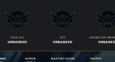Conta Mestre LOL