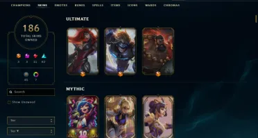 Conta Mestre LOL