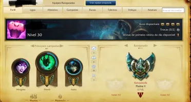 Conta Platina V mmr plat 2