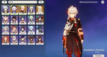 Genshin Impact Ac-41 Kazuha,Mona,Qiqi