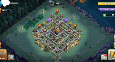 Conta clash of clans cv13