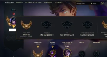 Conta Ouro 2 com 135 Champs e 91 Skins ( MONO ADC )