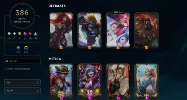 Conta lol mestre