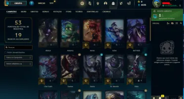 Conta Smurf Diamante Iv