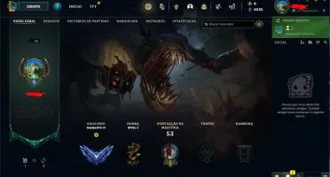 Conta Smurf Diamante Iv