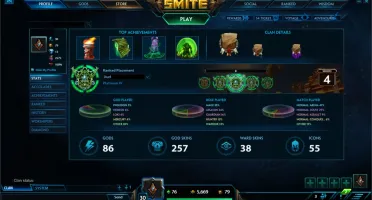 Conta do SMITE ONLINE - GLOBAL