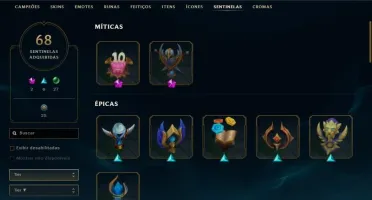 Conta De Lol - Todos Os Campeões - 600 Skins +