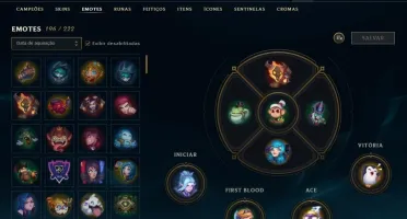 Conta De Lol - Todos Os Campeões - 600 Skins +