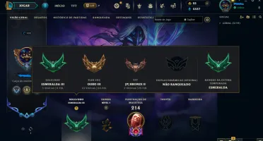 conta lol esmeralda3 ex challenger