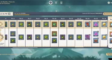 CONTA GENSHIN RANK 29 COM 9 PERSONAGENS 4* + BENÇÃO + PASSE