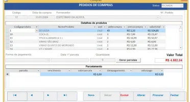 PDV Frente de caixa