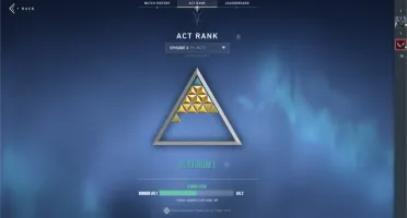 CONTA VALORANT PLAT 1 MMR ALTO