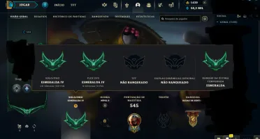 Conta LoL All Champs +350 skins com NEO PAX JAX
