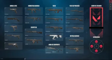 Valorant CONTA NIVEL 20: 1 SKIN de Vandal e 3 FACAS