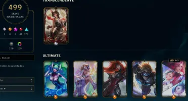 Conta LoL SKIN FAKER 499 skins 157 chromas 732 icones