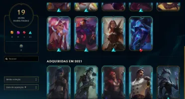 Conta League of Legends - Barata - Ótimas SKINS