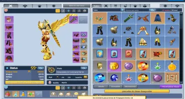 Conta GrandChase Classic - Lass 929K - Holy 588K - Dio 534K