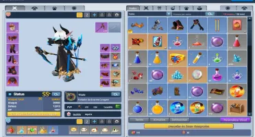 Conta GrandChase Classic - Lass 929K - Holy 588K - Dio 534K