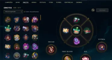 Conta lol 400+ skins