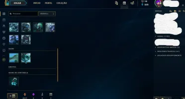 Conta League of Legends - Gold 4 (151 Skins)