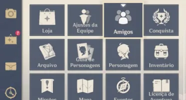 AR34/ 5* ITTO COM CHIFRES VERMELHOS (ARMA 5) E KEQING