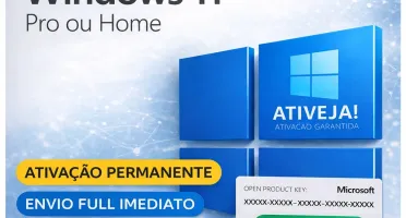 Licença Windows 11 Pro Original - Chave Digital Envio Rápido