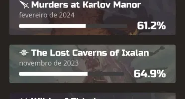 Conta Magic arena com vários decks tier