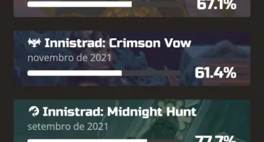 Conta Magic arena com vários decks tier