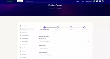 Cursos EDA Site Pronto com Painel Adm