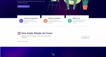 Cursos EDA Site Pronto com Painel Adm