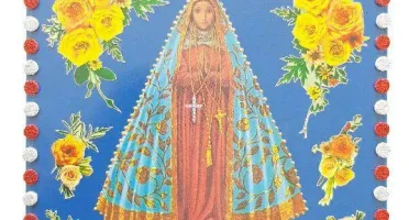 Quadrinho de Azulejo "N.S. Aparecida"